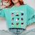 God Says I Am Cat Book Lover Christian Cute Jesus Girls Kids Comfort Colors Sweatshirt Butter