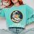 Good Book Is Out Of This World Space Reading Lover Comfort Colors Sweatshirt Butter