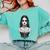 Gothic Goth Girl Woman Movie Book Art Comfort Colors Sweatshirt Butter