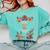 Haha Made You Read Shirt Book Reader Flower Floral Comfort Colors Sweatshirt Butter