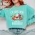 Halloween Book Lover Ghost Witch Books & Pumpkins Comfort Colors Sweatshirt Butter