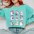 Halloween Pink Ghost Read More Books Spooky Boo Teacher Kids Comfort Colors Sweatshirt Butter