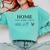 Home Stead School Grown Flowers Book Chicken Comfort Colors Sweatshirt Butter