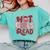 Hot Girls Read Book Lover Feminist Reader Premium Tri-Blend Comfort Colors Sweatshirt Butter Hot Girls Read Book Lover Feminist Reader Premium Tri-Blend Comfort Colors Sweatshirt Butter