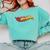 Hot Wheels Comic Book Fire Logo Comfort Colors Sweatshirt Butter