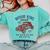 Hotrod Rebel Automotive Nostalgia Old Car Distressed Premium Tri-Blend Comfort Colors Sweatshirt Butter