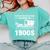 I'm From The 1900s Tee Over The Hill Comfort Colors Sweatshirt Butter