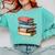 I'm With The Banned Read Banned Books Bookworm Men Women Comfort Colors Sweatshirt Butter