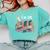 I'm OK Books Pile Books Stack Bibliophile Bookisk Comfort Colors Sweatshirt Butter