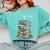 I'm Ok Books Reading Books Lover National Book Day Comfort Colors Sweatshirt Butter