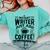Instant Writer Just Add Coffee Author Book Writing Books Comfort Colors Sweatshirt Butter