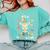 It's a Good Day To Read a Book Cute Giraffe Comfort Colors Sweatshirt Butter