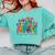 It's A Good Day To Read A Book Floral Book Lovers Librarian Comfort Colors Sweatshirt Butter