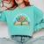 Its a Good Day To Read a Book Librarian Books Reading Floral Comfort Colors Sweatshirt Butter