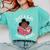 Just A Girl Who Loves Books Cute African American Afro Comfort Colors Sweatshirt Butter