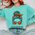 Just a Girl Who Loves Books Pajamas Shirt Reading Book Lover Comfort Colors Sweatshirt Butter