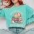 Just A Girl Who Loves Cats And Books Reading Librarian Comfort Colors Sweatshirt Butter