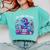 Just A Girl Who Loves Dragons And Books Cute Dragon Reading Premium Tri-Blend Comfort Colors Sweatshirt Butter