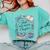 Just One More Chapter Book Lover Reading Quote Comfort Colors Sweatshirt Butter