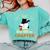 Just One More Chapter Fun Cat Coffee Reading Book Premium Tri-Blend Comfort Colors Sweatshirt Butter