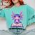 Kawaii Axolotl Cute Axolotls Reading Book Comfort Colors Sweatshirt Butter