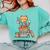 Kawaii Cat Coffee Books Teacher Men Women Girls Kids Comfort Colors Sweatshirt Butter Kawaii Cat Coffee Books Teacher Men Women Girls Kids Comfort Colors Sweatshirt Butter