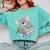 Koala Reading Book Pajama Sleep Comfort Colors Sweatshirt Butter