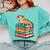 Leopard Gecko Book Lover Reading Comfort Colors Sweatshirt Butter