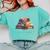 Let The Adventures Begin Book Lovers Magical Whimsical Art Comfort Colors Sweatshirt Butter