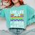LGBTQ Quote Live Life Like A Banned Rainbow Book Comfort Colors Sweatshirt Butter