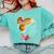 And Into The Library She Goes Book Lover Reading Bookworm Comfort Colors Sweatshirt Butter