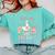 Little Miss 100 Days Smarter Cute Goose Reading Books Girls Comfort Colors Sweatshirt Butter Little Miss 100 Days Smarter Cute Goose Reading Books Girls Comfort Colors Sweatshirt Butter