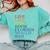 Live Life Like a Book Florida Would Ban LGBTQ Rainbow Flag Comfort Colors Sweatshirt Butter