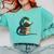 Lizard Reading Book Librarian Bookworm Reader Read Comfort Colors Sweatshirt Butter