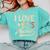 I Love 80's Music Retro Style Nostalgia Cassette 1980s Party Comfort Colors Sweatshirt Butter