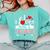 I Love Being A Librarian Library Book Valentine's Day Comfort Colors Sweatshirt Butter