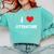 I Love Literature Heart Books Writing Reading Read Write Comfort Colors Sweatshirt Butter