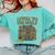 Loyal To The Shelf Knight Panther Book Lover Comfort Colors Sweatshirt Butter
