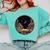 Moon Book Bookshelf Library Coffee Cup Star Stars Pattern Comfort Colors Sweatshirt Butter