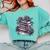Morally Grey Book Club Floral Book Lover Graphic Comfort Colors Sweatshirt Butter
