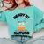 Nerdy By Nature Chibi Cute Book Lover Comfort Colors Sweatshirt Butter