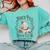 North Pole Book Club Christmas Xmas Hot Cocoa Bookish Comfort Colors Sweatshirt Butter