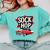 Nostalgia 1950s Sock Hop Dance Comfort Colors Sweatshirt Butter