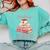 Not Today I'm Booked Book Lover Book Stack Coquette Bow Comfort Colors Sweatshirt Butter