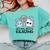 Nothing Beats Reading Rock Paper Scissors Book Lover Teacher Comfort Colors Sweatshirt Butter