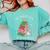 Oh What Fun It Is To Read Book Christmas Tree Premium Tri-Blend Comfort Colors Sweatshirt Butter
