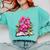 Orchids Flowers Book Floral Comfort Colors Sweatshirt Butter