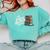 The Original Handheld Device Book Fair Book Lover Comfort Colors Sweatshirt Butter