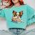 Papillon Books Reading Dog Breed Graphic For Men Women Kids Comfort Colors Sweatshirt Butter