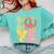 Peace Sign Love Groovy Vibes Costume Nostalgia 1980s Fashion Comfort Colors Sweatshirt Butter